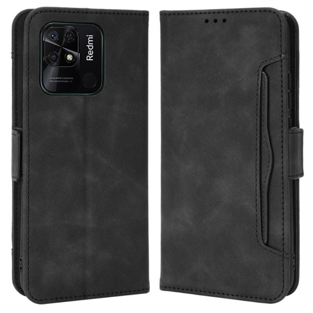 Folio-hoesje voor Xiaomi Redmi 10C Eerste Klas Multi-kaart