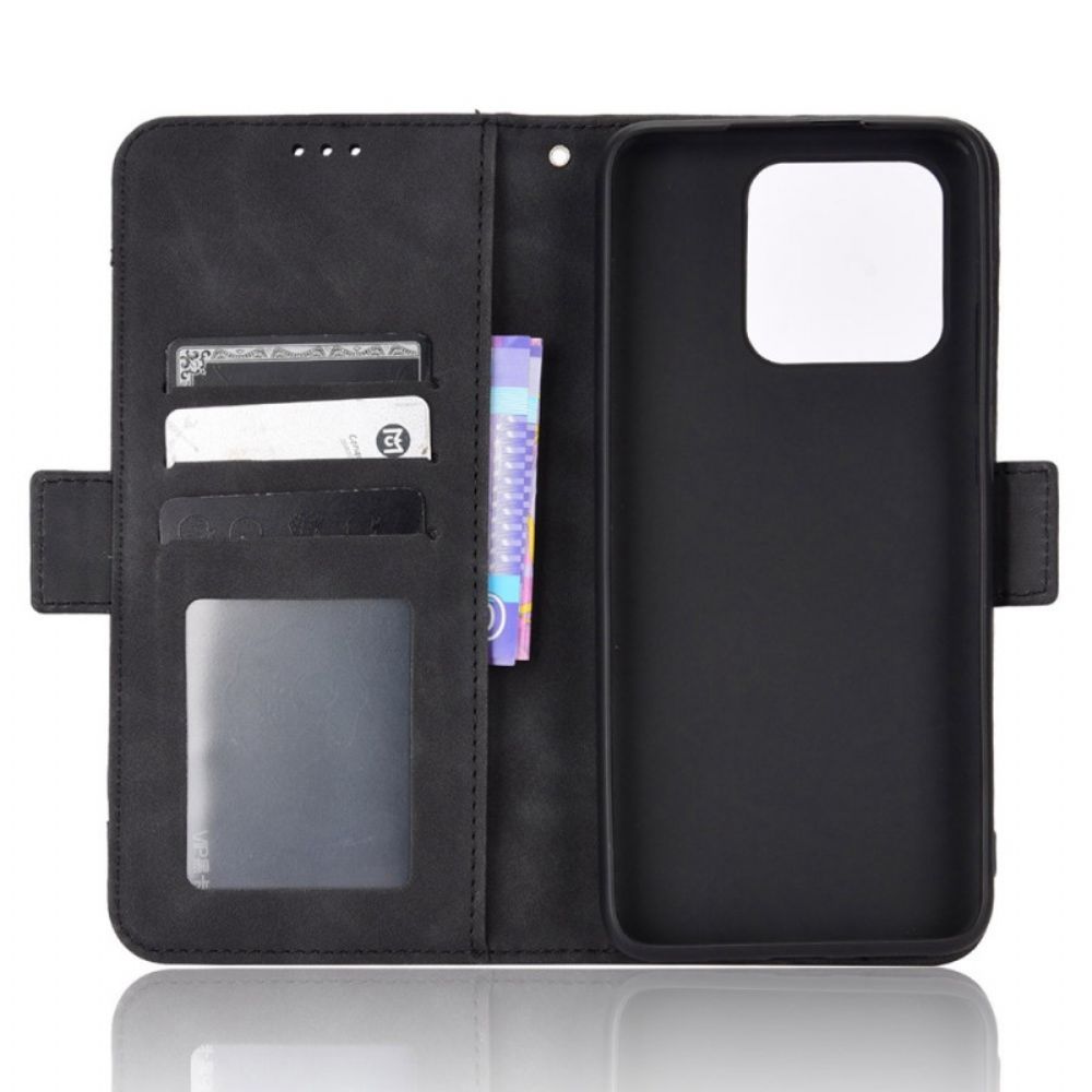Folio-hoesje voor Xiaomi Redmi 10C Eerste Klas Multi-kaart