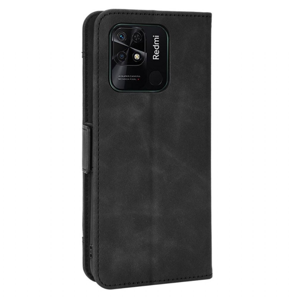 Folio-hoesje voor Xiaomi Redmi 10C Eerste Klas Multi-kaart