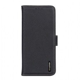 Folio-hoesje voor Xiaomi Redmi 10C Litchi Khazneh Leer