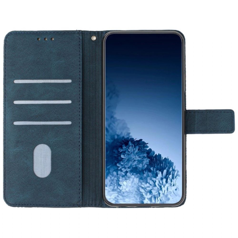 Folio-hoesje voor Xiaomi Redmi 10C Met Ketting String Mandala
