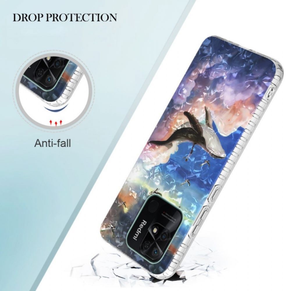Hoesje voor Xiaomi Redmi 10C Stijlvolle Walvis