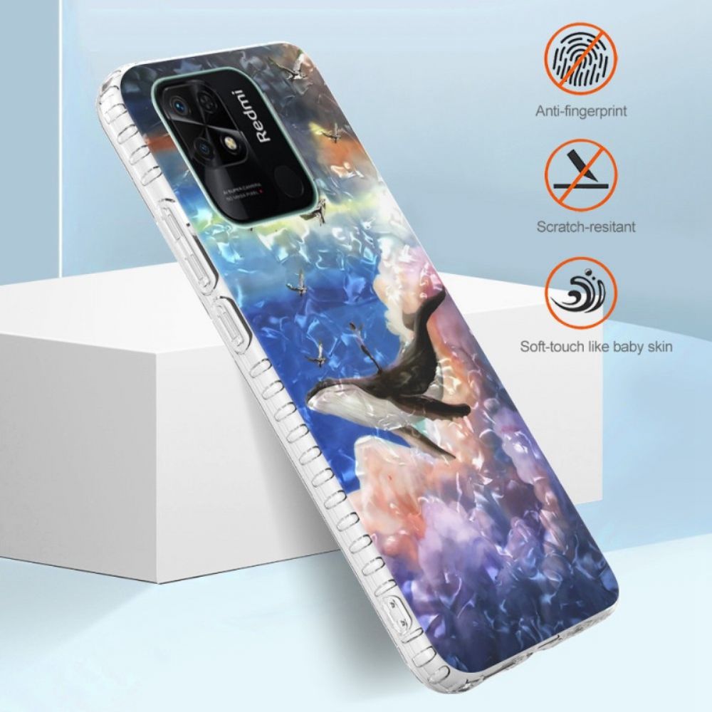 Hoesje voor Xiaomi Redmi 10C Stijlvolle Walvis
