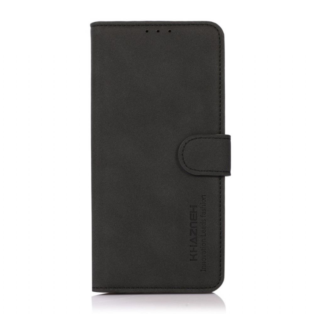 Leren Hoesje voor Xiaomi Redmi 10C Khazneh Mode Leereffect