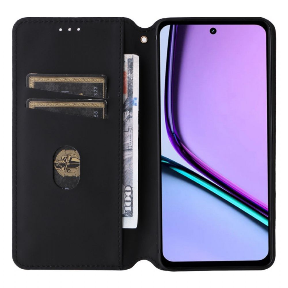 Folio-hoesje Realme C67 3d Diamanten