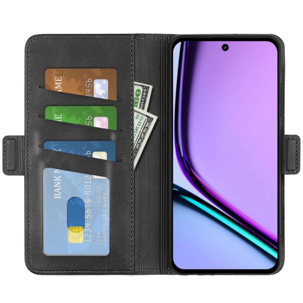 Leren Hoesje Realme C67 Dubbele Sluiting