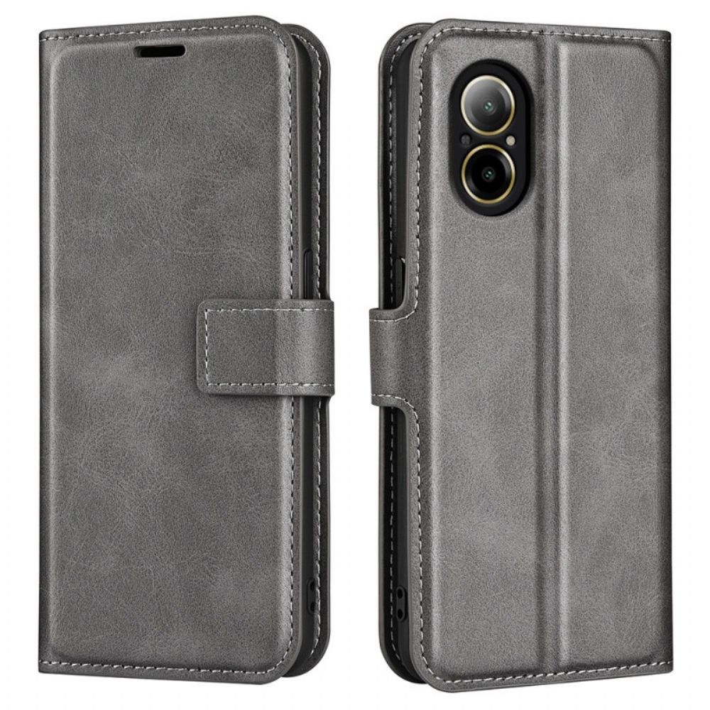 Leren Hoesje Voor Realme C67 Leerstijl