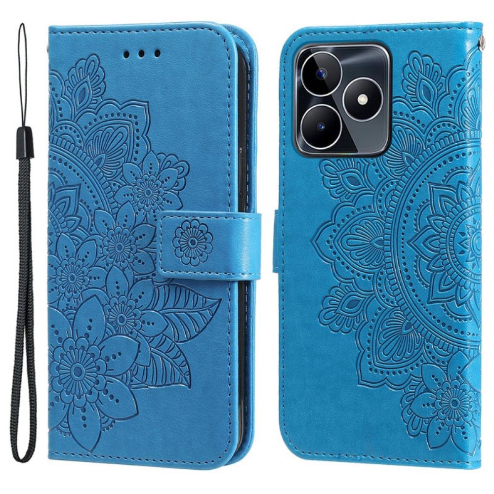 Bescherming Hoesje Realme C53 Bloemenprint
