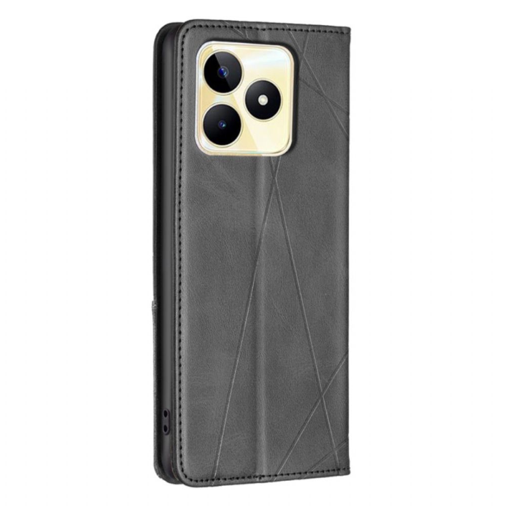 Folio-hoesje Realme C53 Geometrisch Patroon