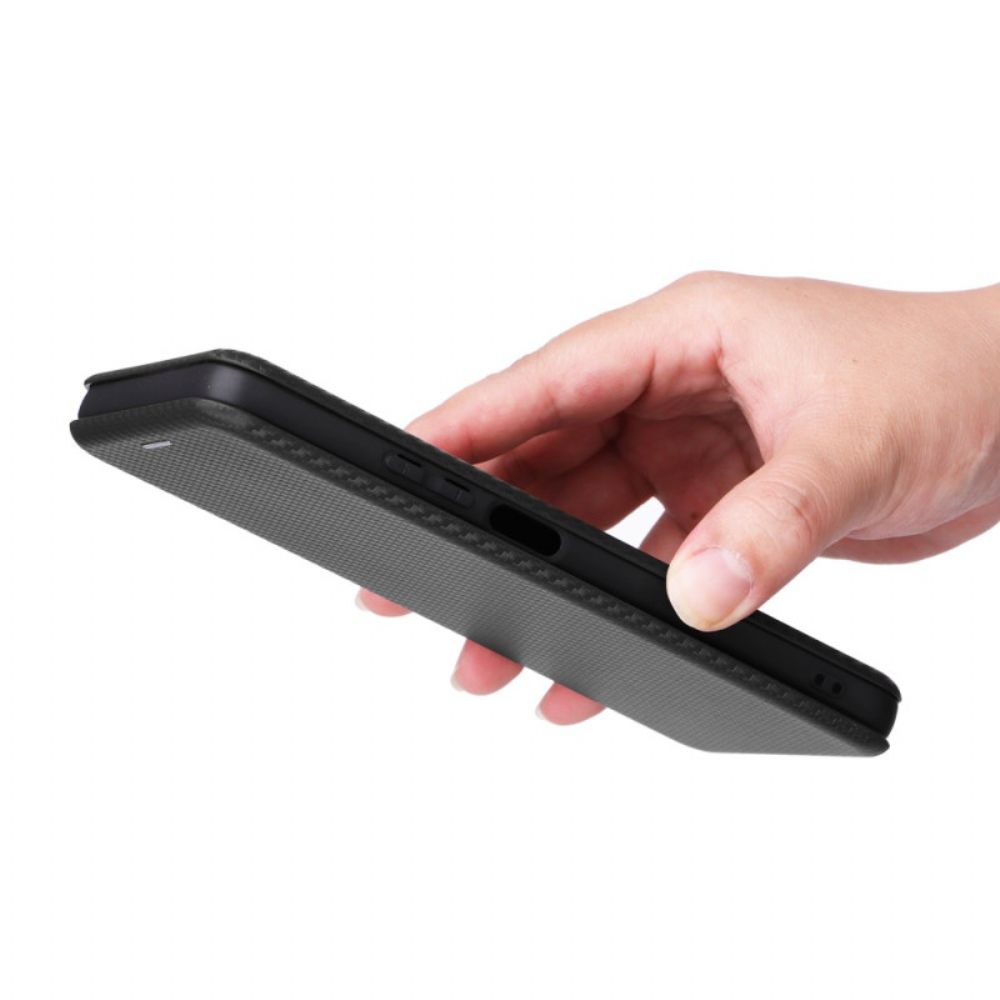 Folio-hoesje Realme C53 Koolstofvezel Bescherming Hoesje