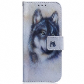 Folio-hoesje Realme C53 Wolf In Aquarel