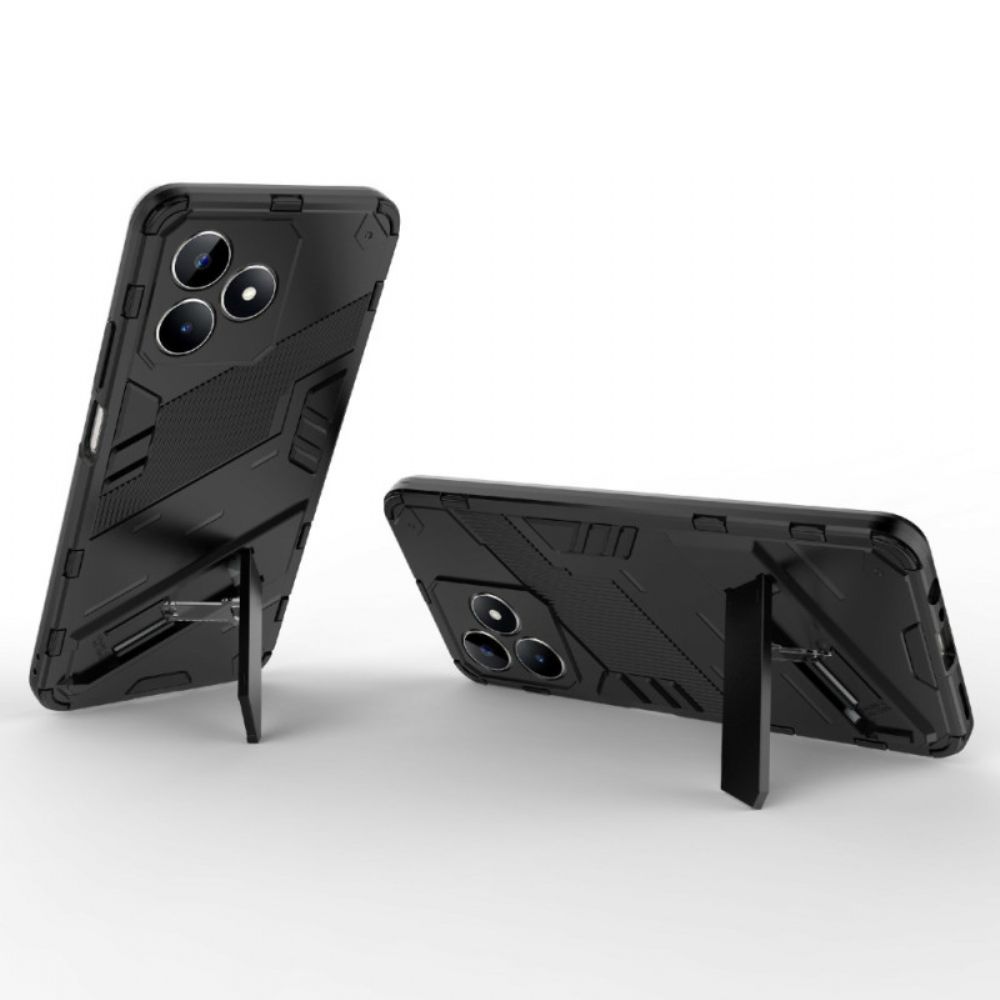 Hoesje Voor Realme C53 Afneembare Handsfree Standaard Met Twee Standen