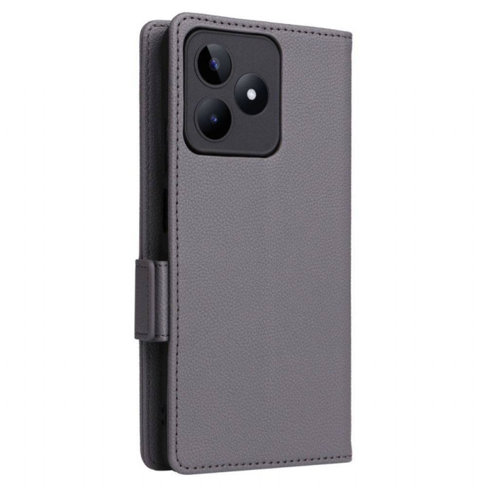 Leren Hoesje Realme C53 Ultradun Met Koord Bescherming Hoesje