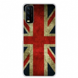 Hoesje voor Vivo Y20s Engelse Vlag