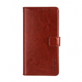 Folio-hoesje voor Xiaomi Redmi 9T Imitatieleer Idewei