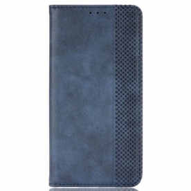 Bescherming Hoesje voor Vivo Y35 Folio-hoesje Stijlvol Kunstleer