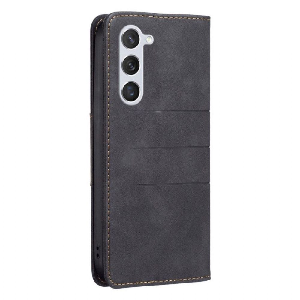 Bescherming Hoesje voor Samsung Galaxy S23 5G Folio-hoesje Binfen-kleur