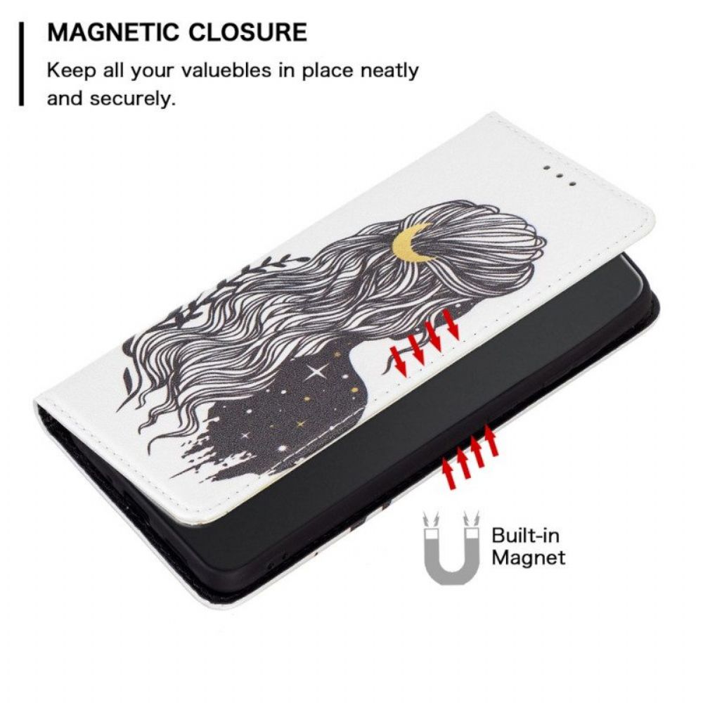 Bescherming Hoesje voor Xiaomi 12 / 12X Folio-hoesje Mooi Haar