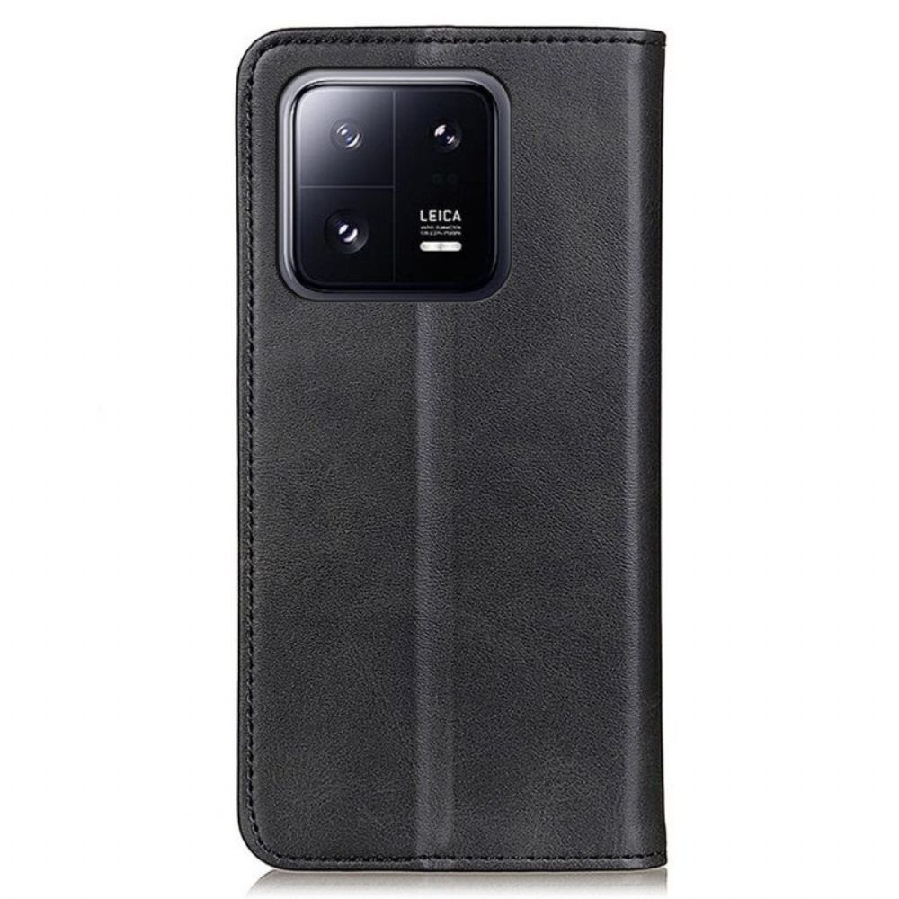 Bescherming Hoesje voor Xiaomi 13 Pro Folio-hoesje Gespleten Leer