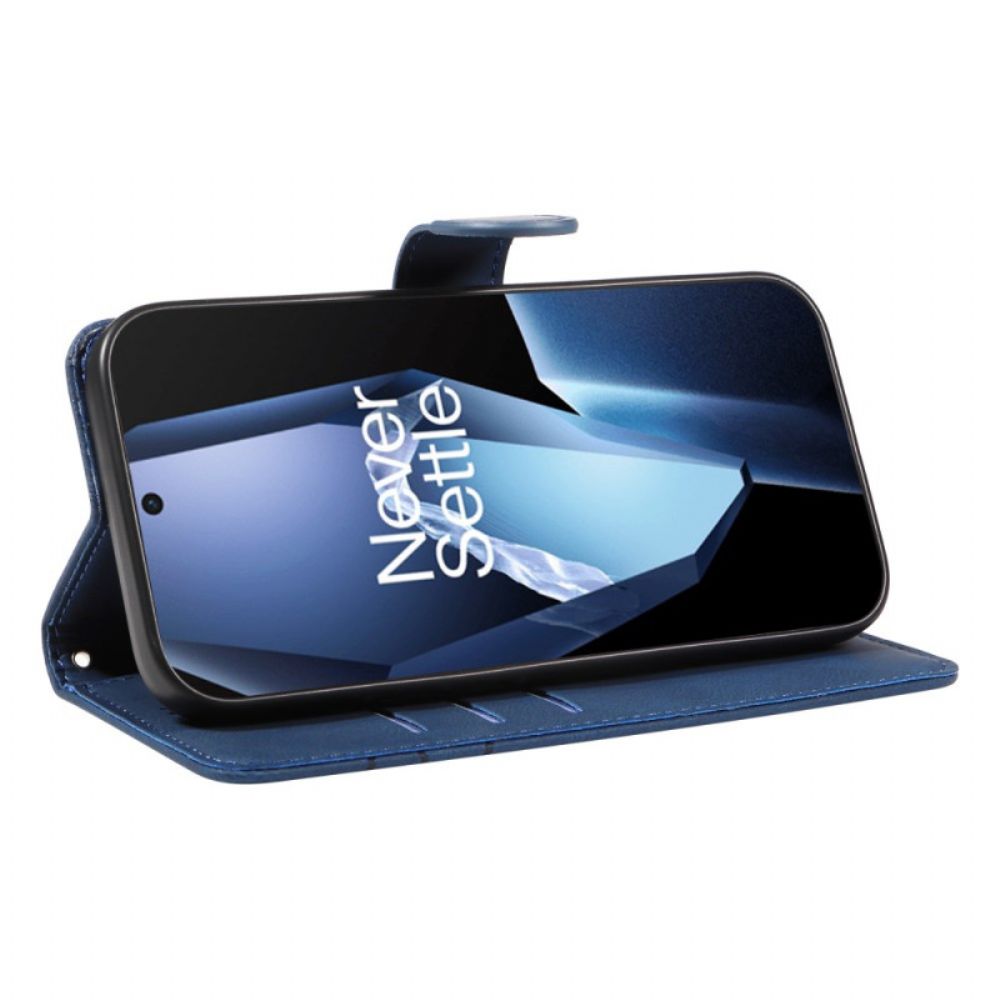 Folio-hoesje Oneplus 13r Golvende Lijnen