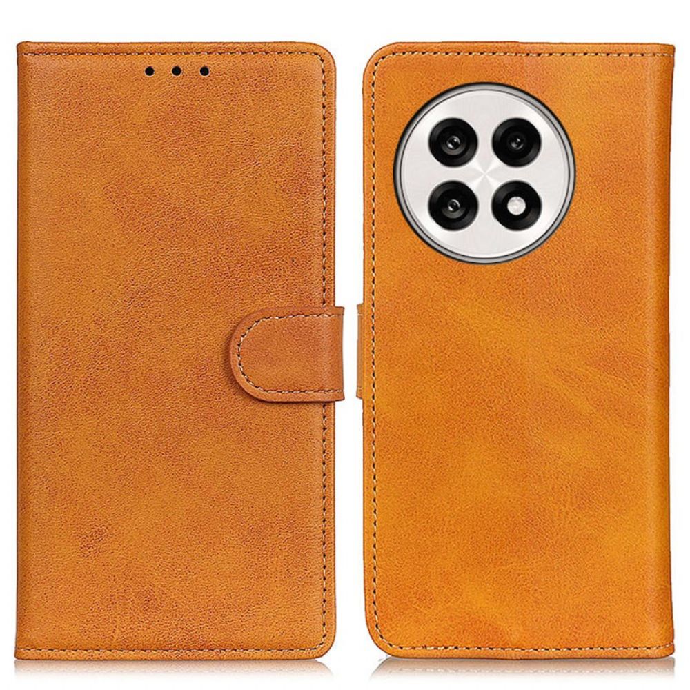 Folio-hoesje Oneplus 13r Mat Kunstleer