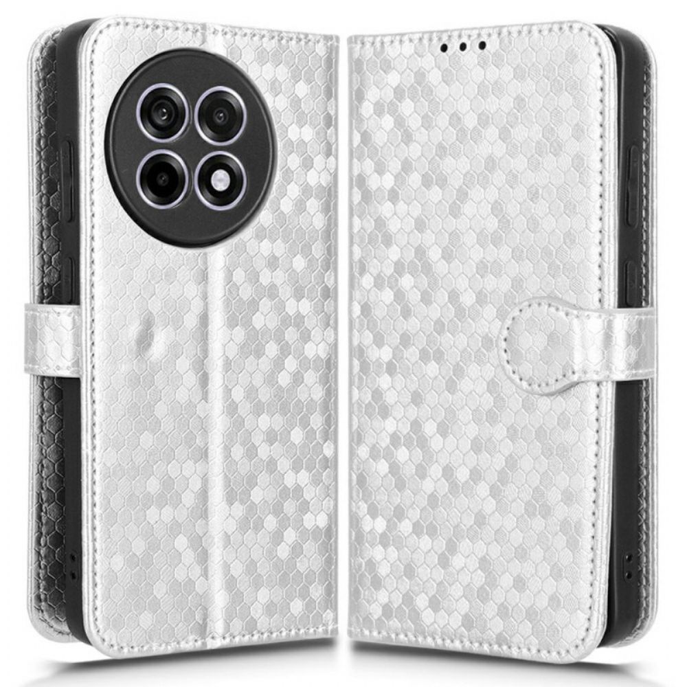 Folio-hoesje Oneplus 13r Telefoonhoesje Glanzende Stippen