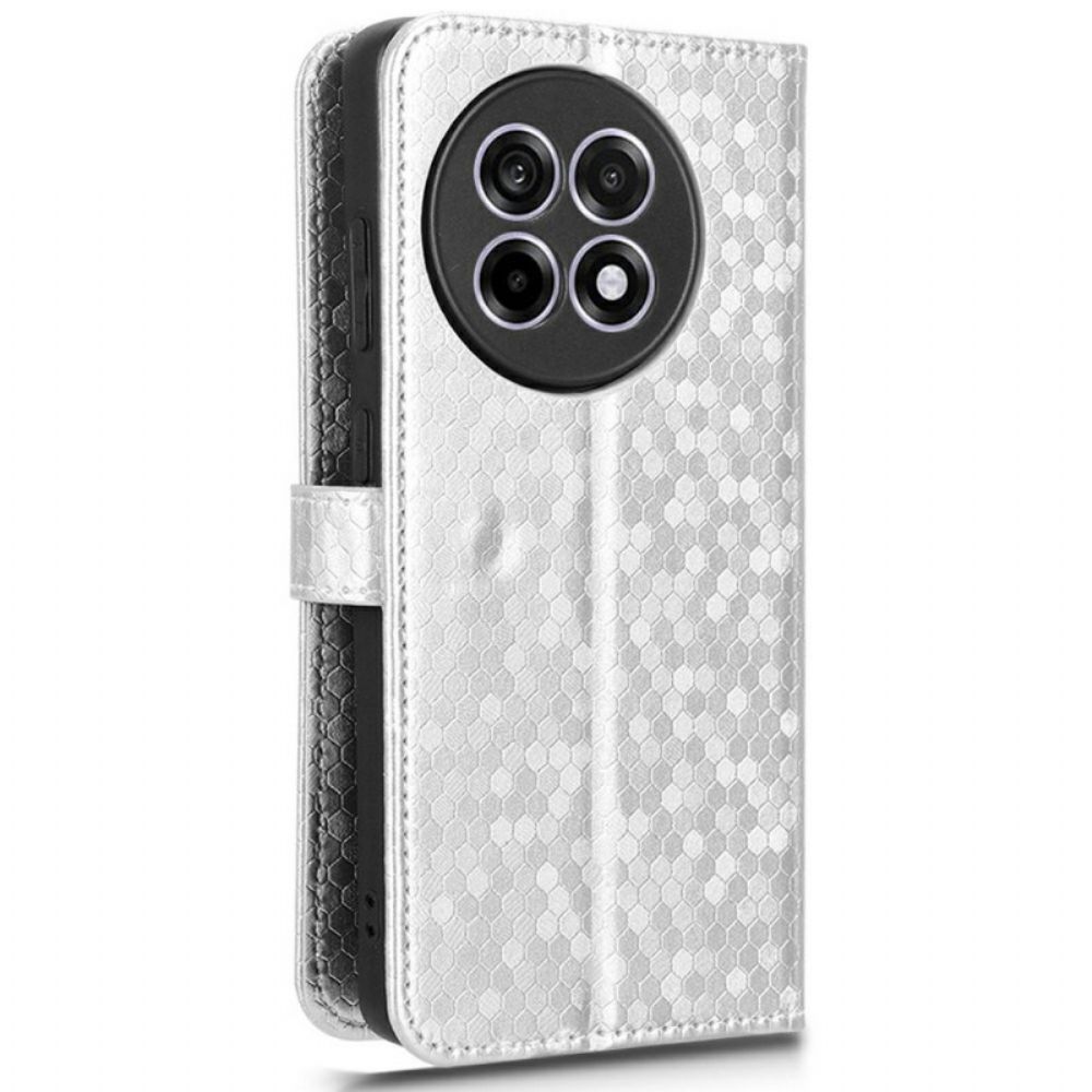 Folio-hoesje Oneplus 13r Telefoonhoesje Glanzende Stippen