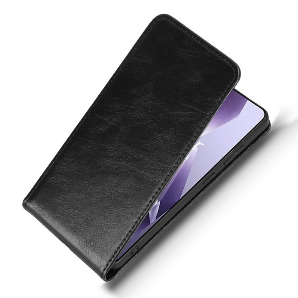 Folio-hoesje Oneplus 13r Telefoonhoesje Kunstleer Met Verticale Flap