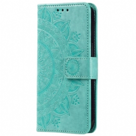 Folio-hoesje Oneplus 13r Telefoonhoesje Mandala Zon