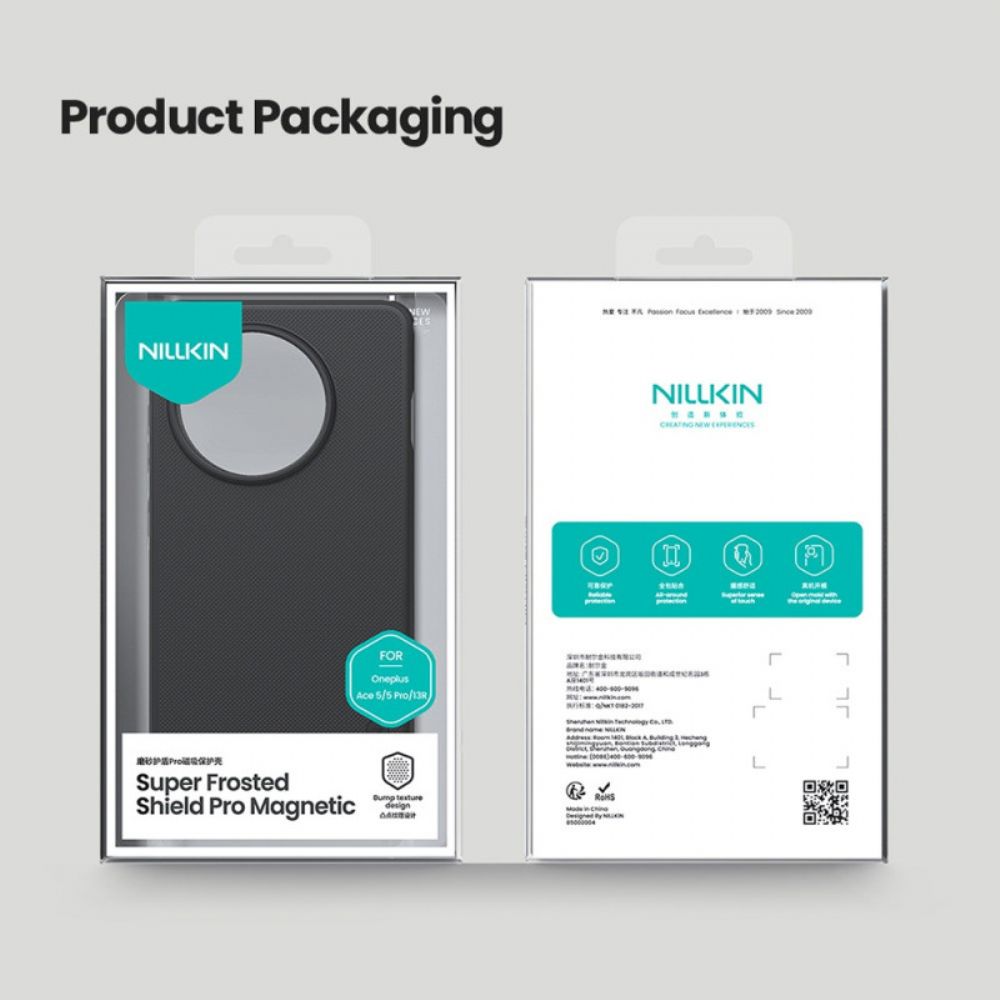 Hoesje Oneplus 13r Frosted Shield Pro Nillkin Bescherming Hoesje