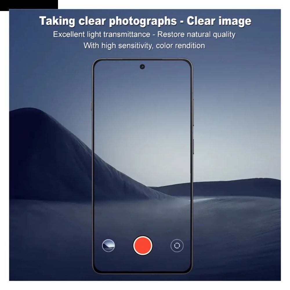 Lensbeschermer Van Gehard Glas Voor Oneplus 13r (zwarte Versie)