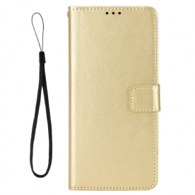 Leren Hoesje Voor Oneplus 13r Opvallend Imitatieleer