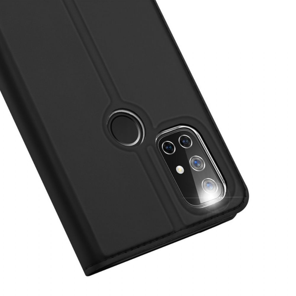 Bescherming Hoesje voor OnePlus Nord N10 Folio-hoesje Dux Ducis Pro-skin