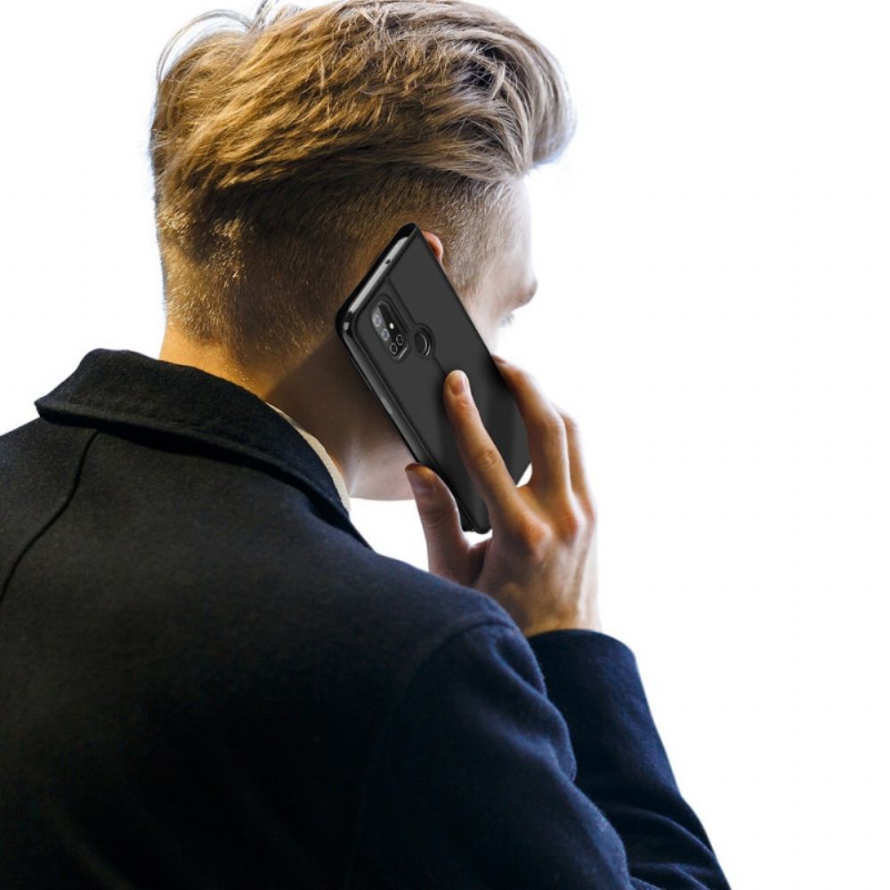 Bescherming Hoesje voor OnePlus Nord N10 Folio-hoesje Dux Ducis Pro-skin