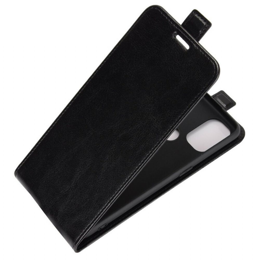 Folio-hoesje voor OnePlus Nord N10 Flip Case Verticaal Leereffect Met Flap