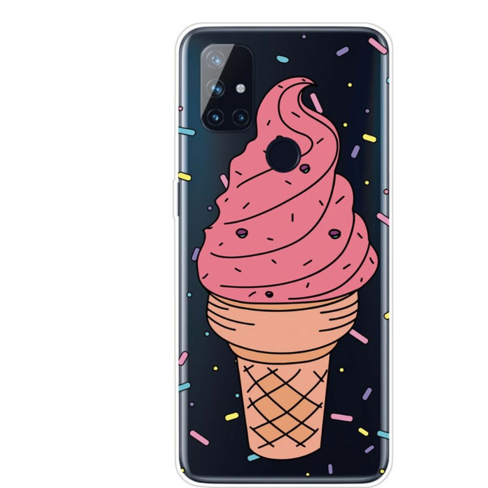 Hoesje voor OnePlus Nord N10 Ijs