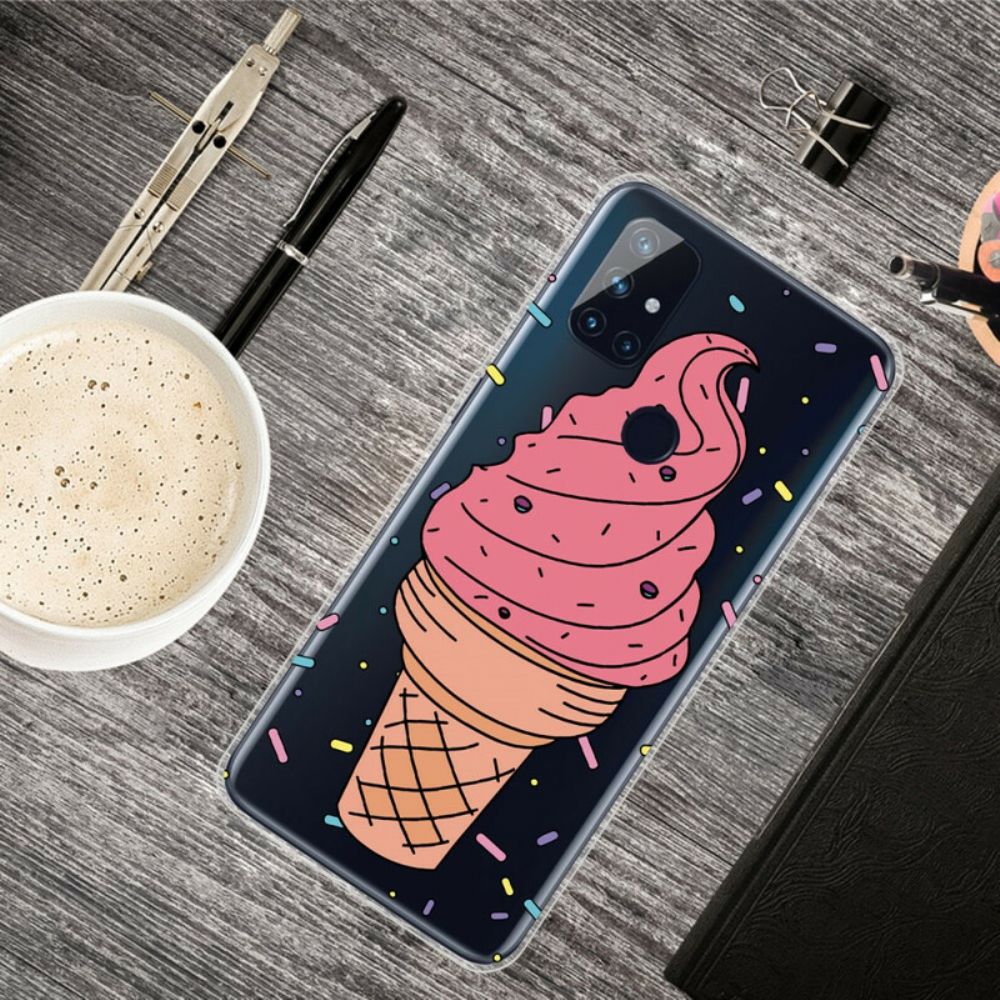 Hoesje voor OnePlus Nord N10 Ijs