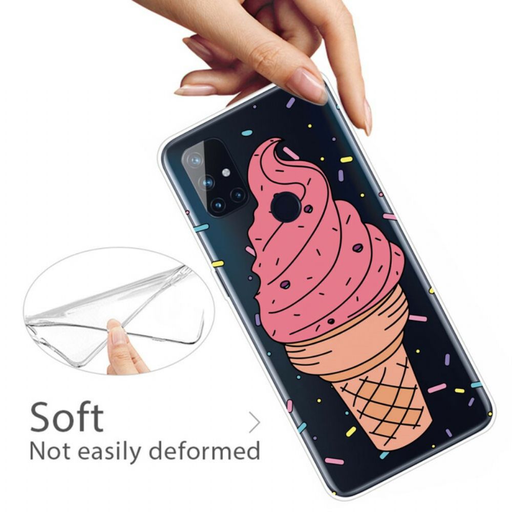 Hoesje voor OnePlus Nord N10 Ijs