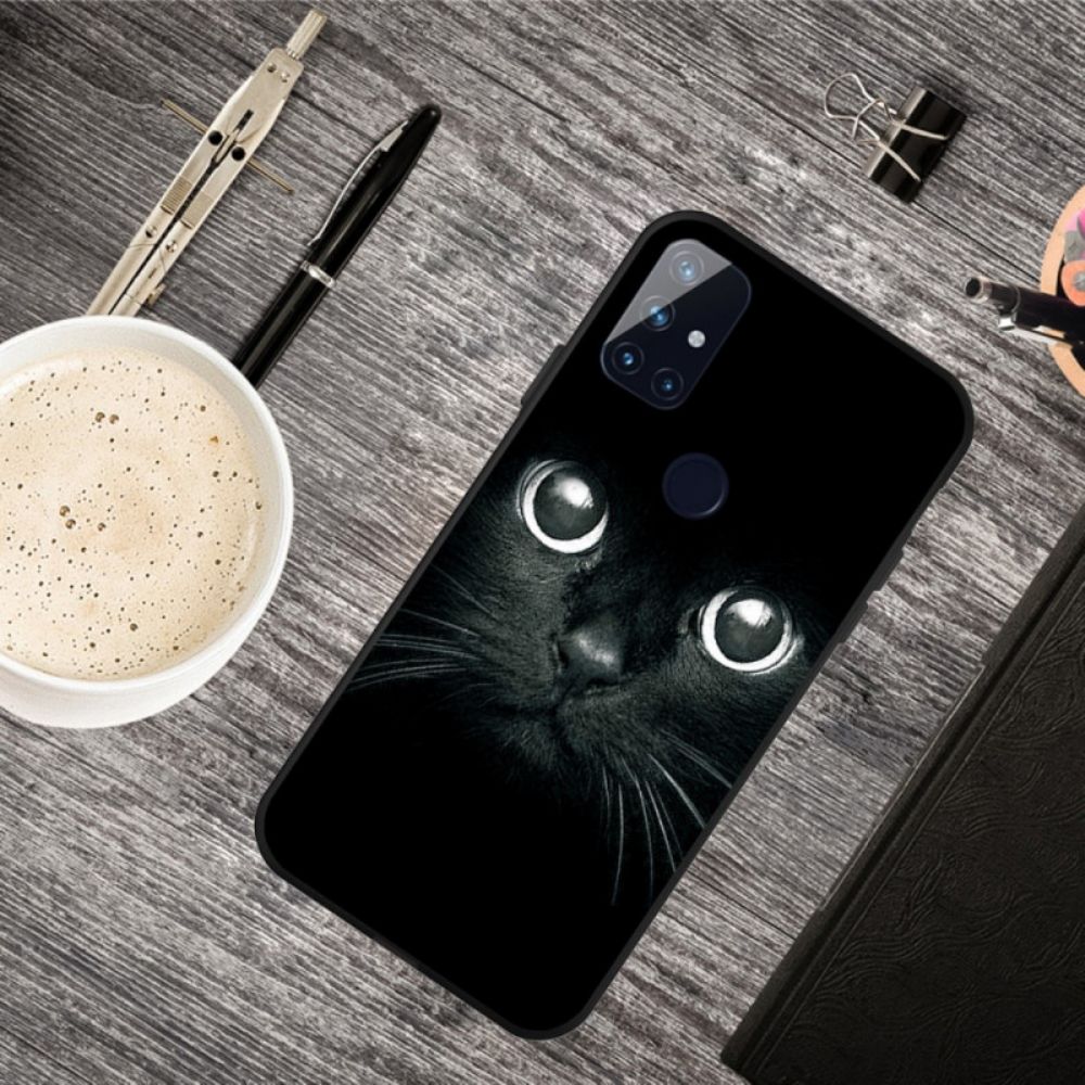 Hoesje voor OnePlus Nord N10 Kattenogen