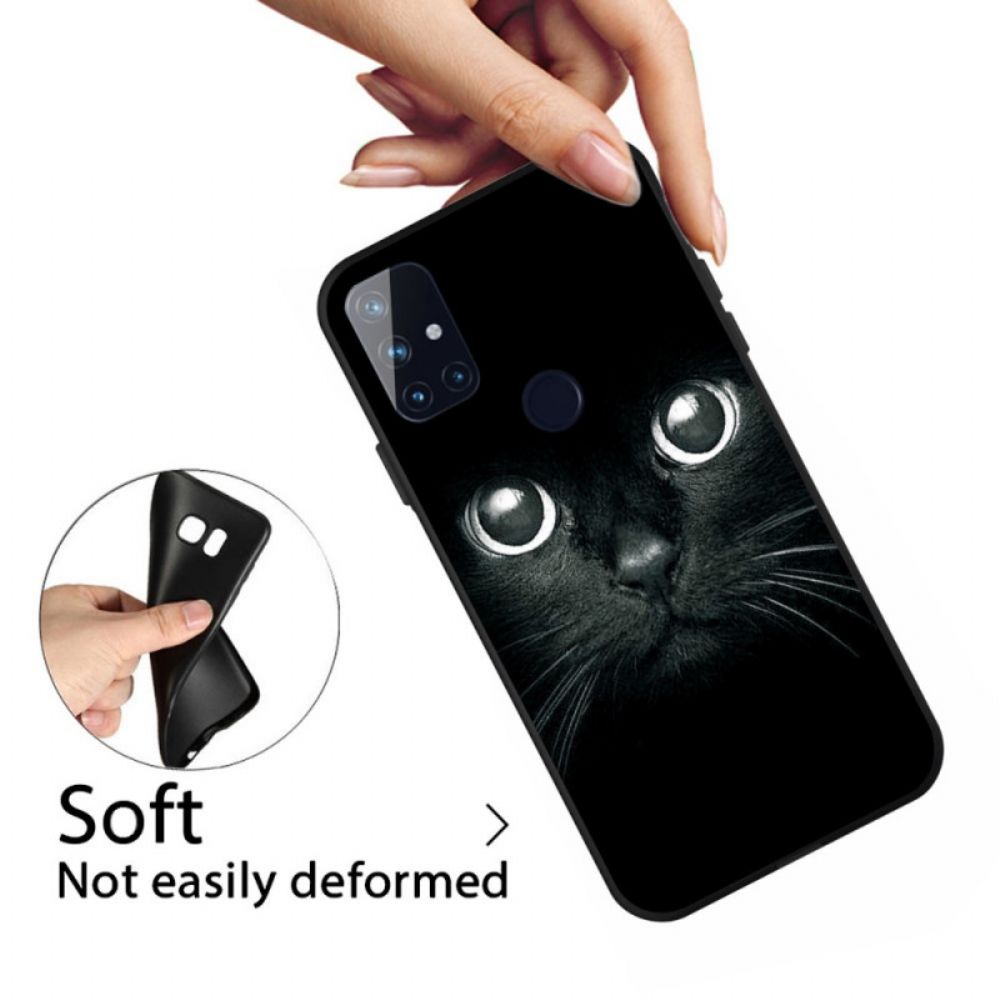 Hoesje voor OnePlus Nord N10 Kattenogen
