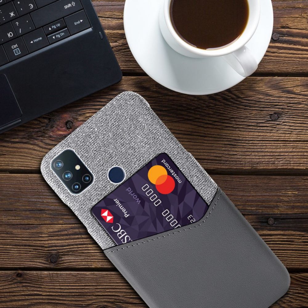 Hoesje voor OnePlus Nord N10 Ksq-kaarthouder