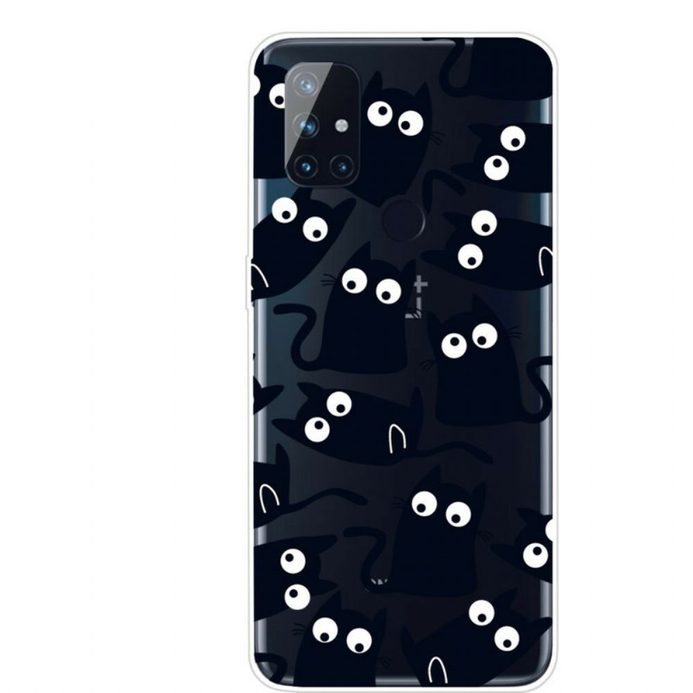 Hoesje voor OnePlus Nord N10 Zwarte Muizen
