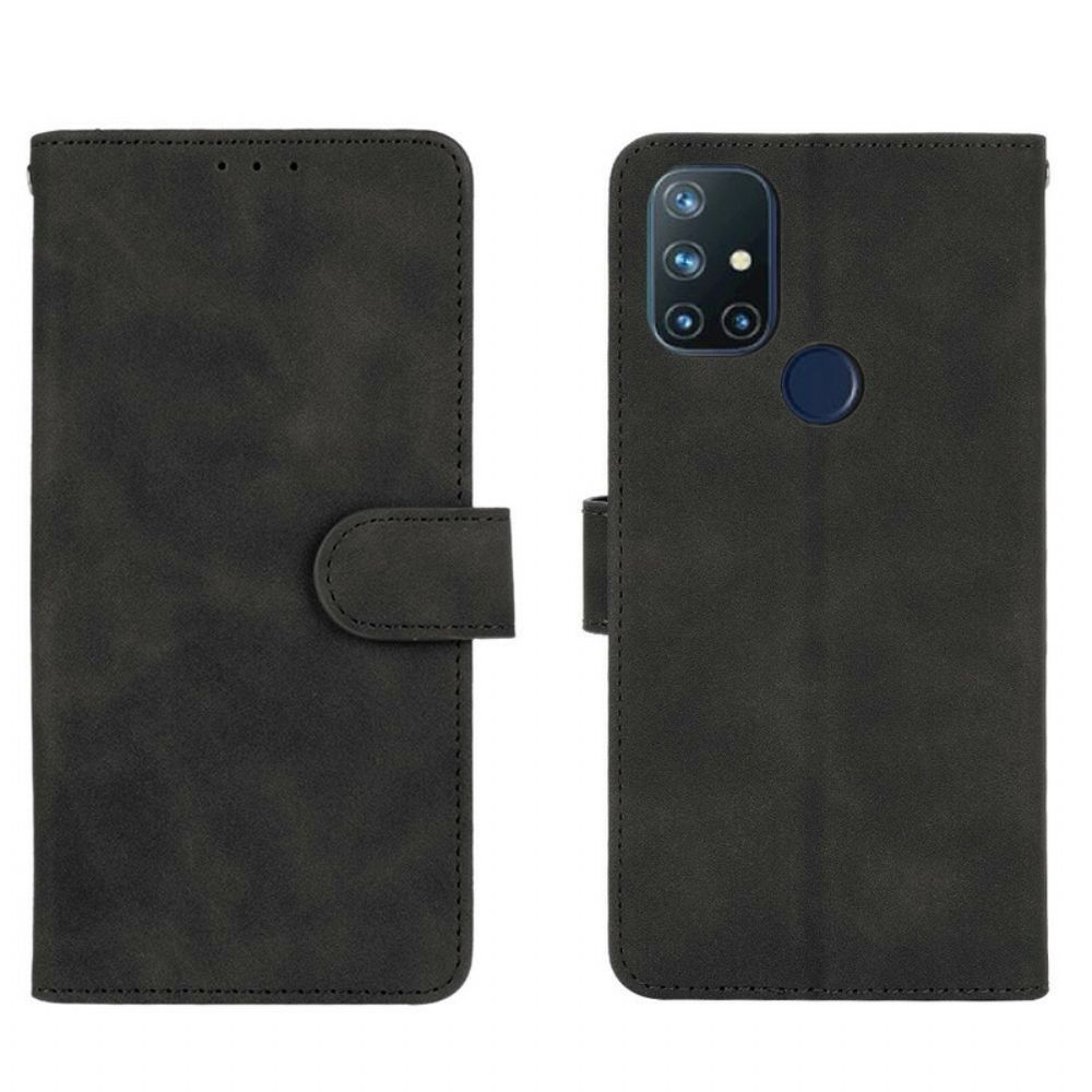 Leren Hoesje voor OnePlus Nord N10 Skin-touch