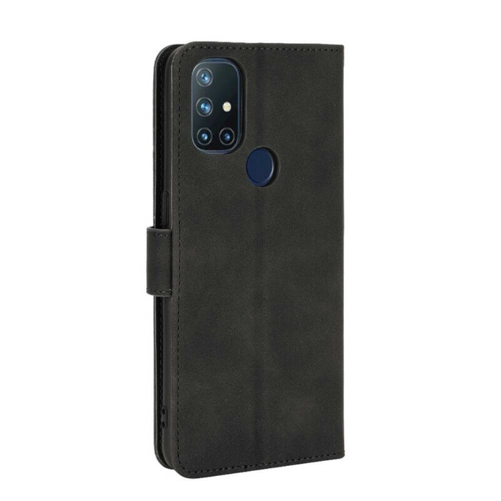 Leren Hoesje voor OnePlus Nord N10 Skin-touch