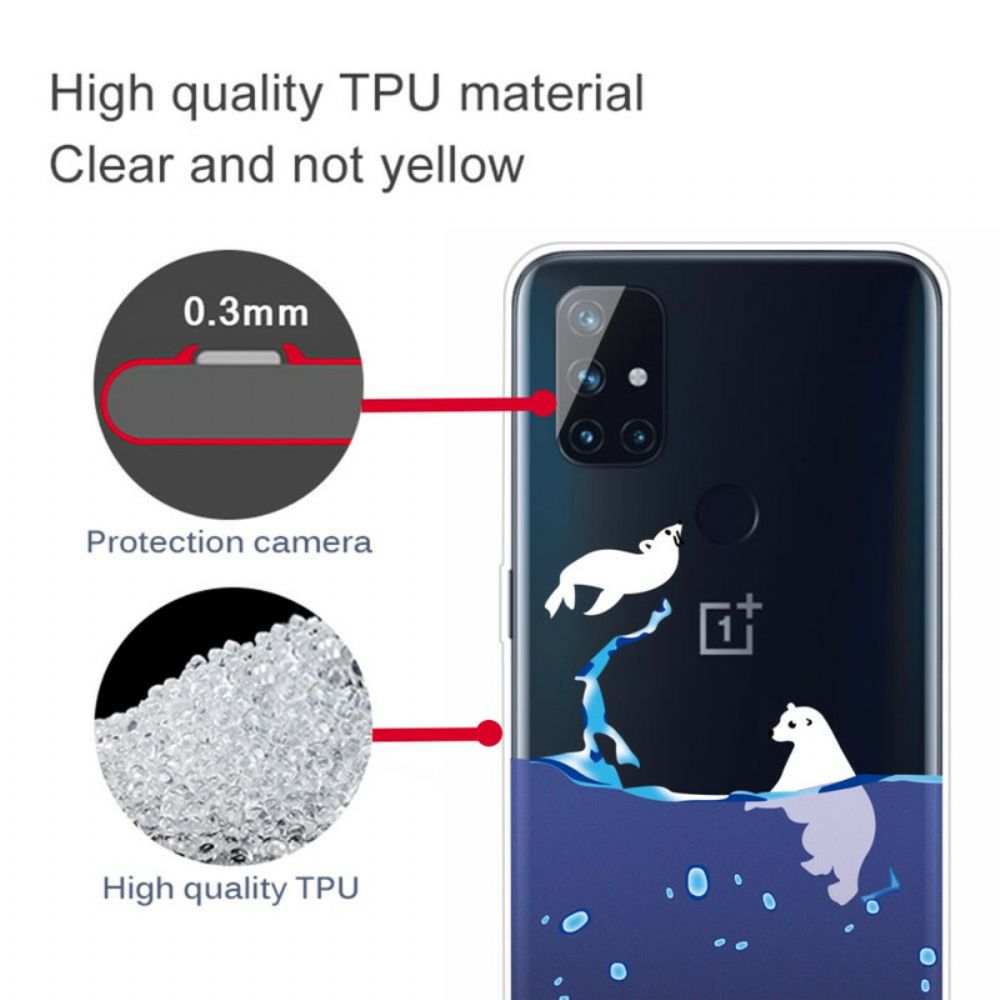 Telefoonhoesje voor OnePlus Nord N10 Zeespelen