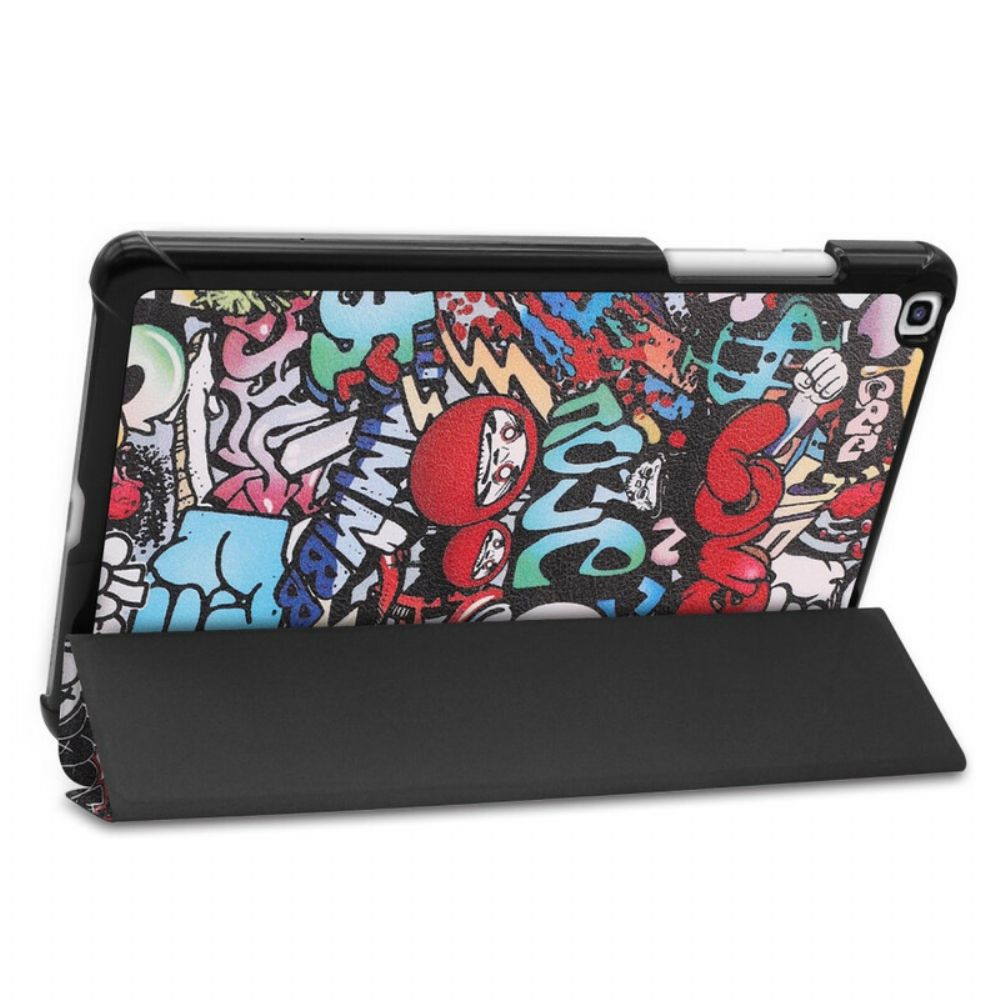 Bescherming Hoesje voor Samsung Galaxy Tab A 8" (2019) Leuke Graffiti