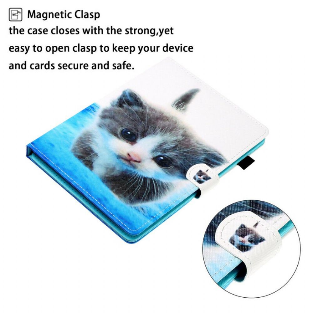 Flip Case voor Samsung Galaxy Tab A 8" (2019) Emotionele Kat