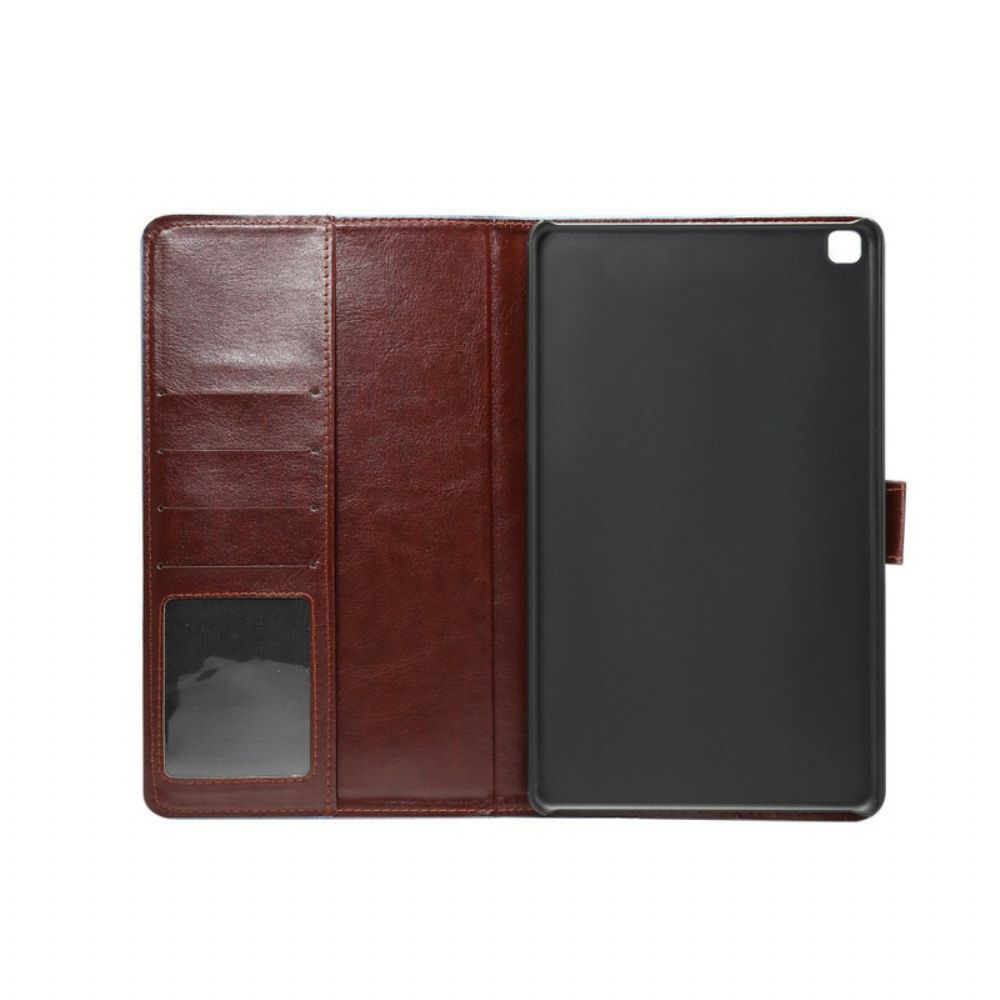 Folio-hoesje voor Samsung Galaxy Tab A 8" (2019) Rozen Stof Textuur