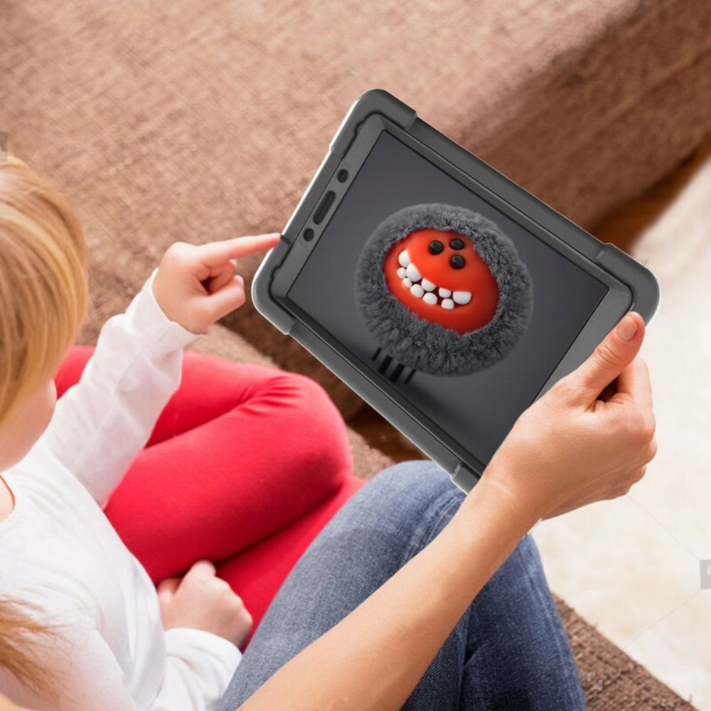Hoesje voor Samsung Galaxy Tab A 8" (2019) Zware Uitvoering Met Draaibare Standaard