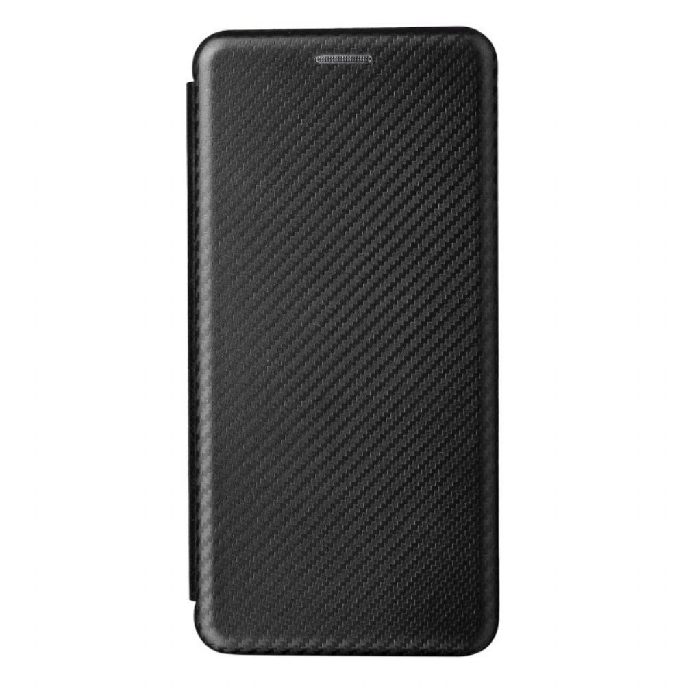 Bescherming Hoesje voor Google Pixel 6A Folio-hoesje Gekleurde Carbon Silicone